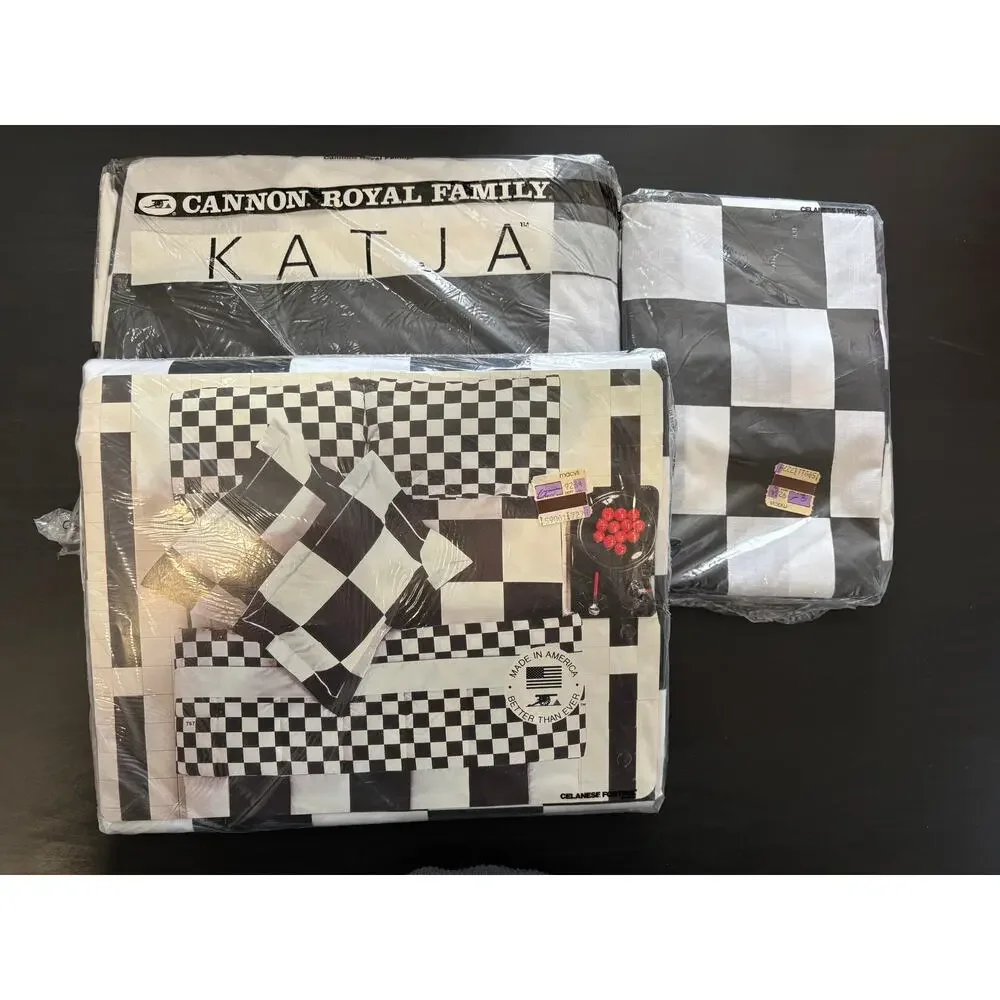 Vintage Canon Royal Family Katja Bedding Set Flat, Fitted Sheets 2 Pillowcases